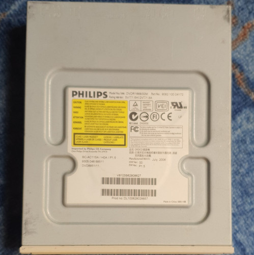 Philips dvdr1660 ide - dvdr1660/om,
