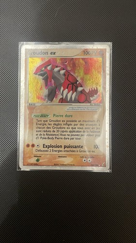 Pokemon groudon holo - pokemon,
