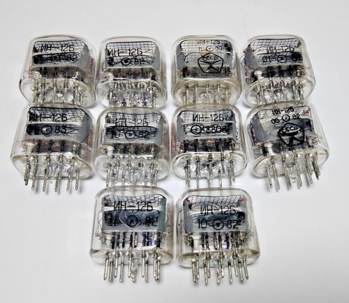 Pcs 12b nixie tubes - ,