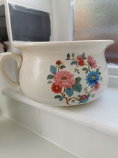 Vintage Price Kensington Floral Chamber Pot / Plant Holder - Made In England