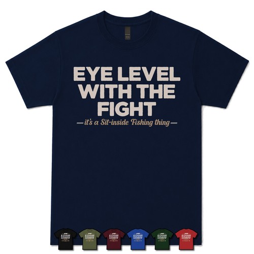 Eye level with the fight - eye,
