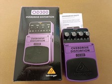 Behringer OD300 Overdrive/Distortion – Effect Pedal for Electric Guitar