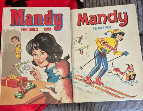 Mandy for girls annual - mandy, 1988