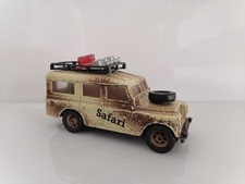 Nice Corgi  Safari Land Rover 109 WB with roof rack  & opening rear door