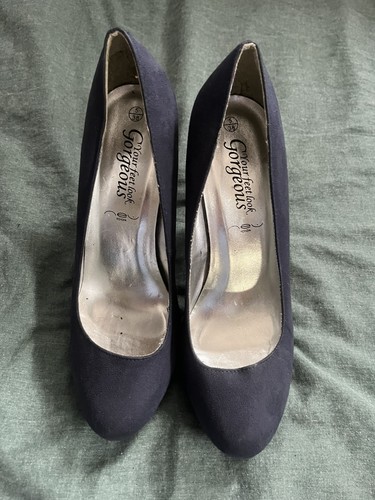 New look navy - new, feet