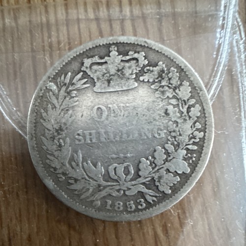 Victoria one shilling 1853 - shilling,