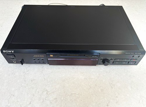 Sony mds je520 - minidisc, deck