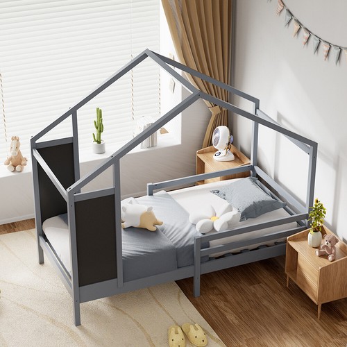 House bed frame single - house,