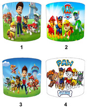 Handmade Paw Patrol Ceiling Lampshade Table Lamp shades Pendant lampshades