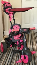 Little Tikes Pink 4-in-1 Deluxe Edition Trike - Parent Handle, Bag, Padding, Etc