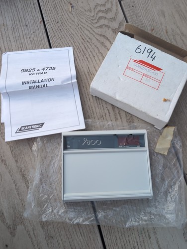 Scantronic 9800 9825 remote - scantronic,