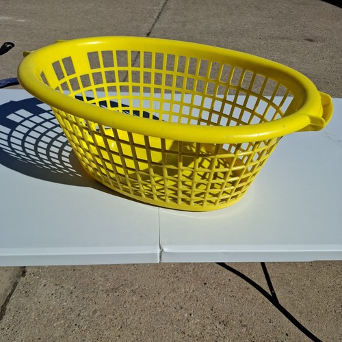 Vintage oval yellow mustard - oval,