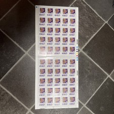 First Class Stamps 50-Stamp Barcoded Sheet Christmas Theam