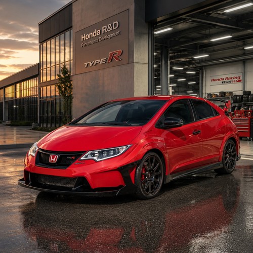 Honda civic type fk2 wall - r,