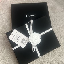 2 x Authentic Chanel Box necklace Storage