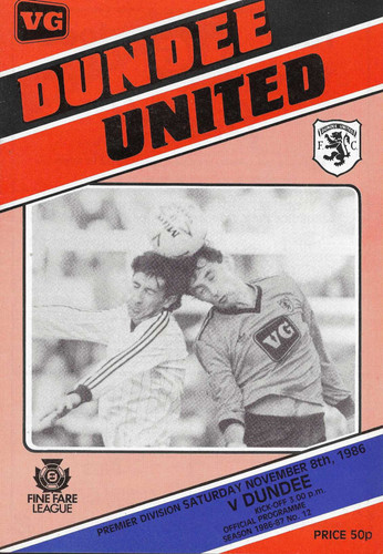 1986 league november dundee - 1986/87,