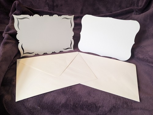 Die cut large fancy shape - large,