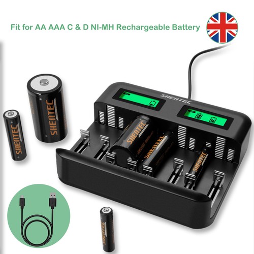 Slot fast battery charger - 8-slot,