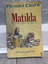 Matilda by Roald Dahl, Quentin Blake. 1st UK Puffin Edition. PB 1989