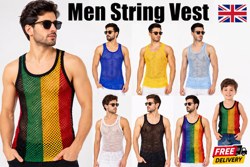 Men string summer mesh - string,