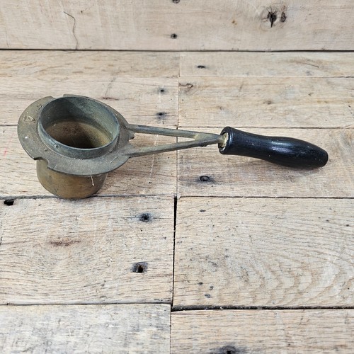 Vintage brass lead melting - vintage,