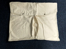 Match Brand Beige Pillow Case Pillow Cover Button Closure Cotton 19" x 23"