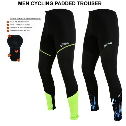 Mens cycling tights winter - tights,