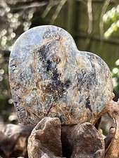 Blue Kyanite Heart With