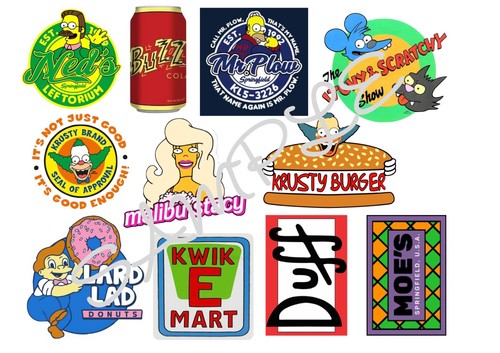 The simpsons brands - simpsons,