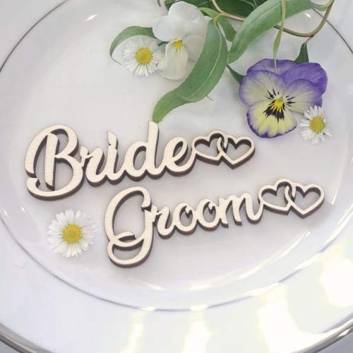 Personalised wooden wedding - personalised,