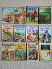 12 Vintage Children's Classic Story Bundle Ladybird Series 740 HB Mixed Conds