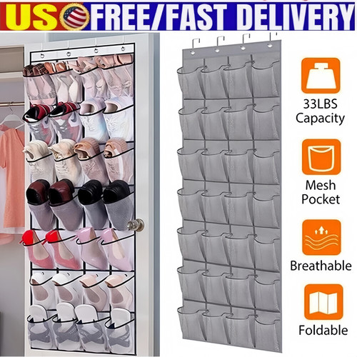 Over door shoe organizer rack - door,