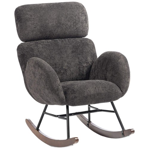 Upholstered rocking chair - upholstered,