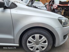 VW Polo MK5 Wing Panel Driver Side Silver A7W 2009 - 2017 6R0821106J (Damage)