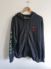 Nike Swoosh Zip Hoodie Black