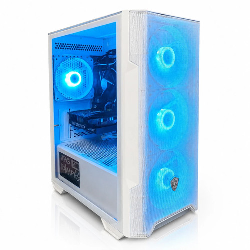 White custom gaming - white,