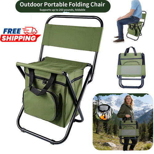 Army green fishing - green, folding