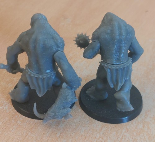 Resin ogre models - resin,