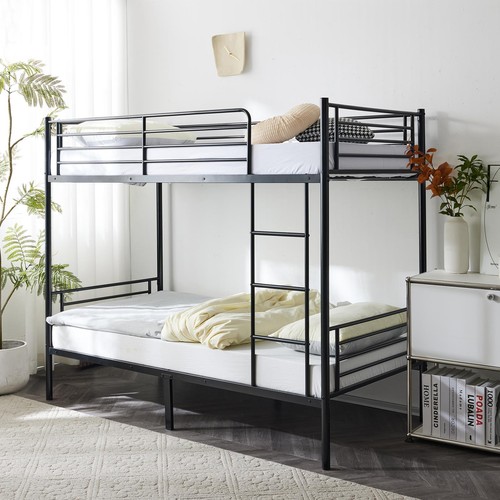 Metal 3ft bunk bed - bed, twin
