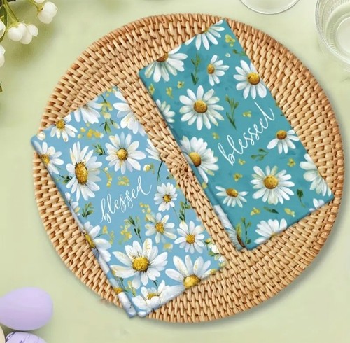 2pcs daisy blessed flowers - , tea