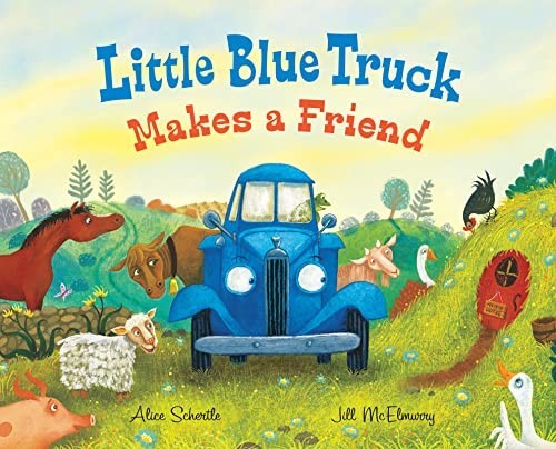 Little blue truck - blue, makes