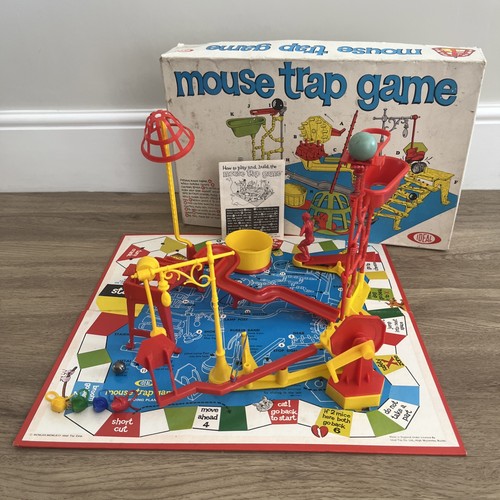 Mouse trap board game ideal - mouse,