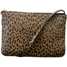 Celine Women's Small Trio Bag Brown