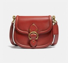 COACH C0749 Beat saddle bag Red Sand NWT