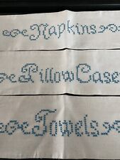 Vintage Linen Organizers For