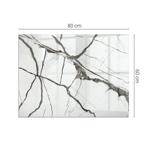 Glass hearth protector - hearth, for