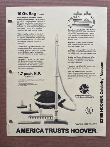 Vintage hoover canton oh - vintage,