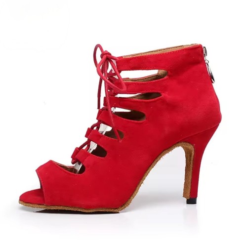 Lace front latin dance - latin, heels
