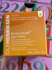 Ole Henriksen Banana Bright Eye Creme cream 15ml Brand New Boxed