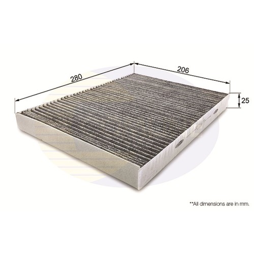 Cabin filter for polo 6n2 - cabin,